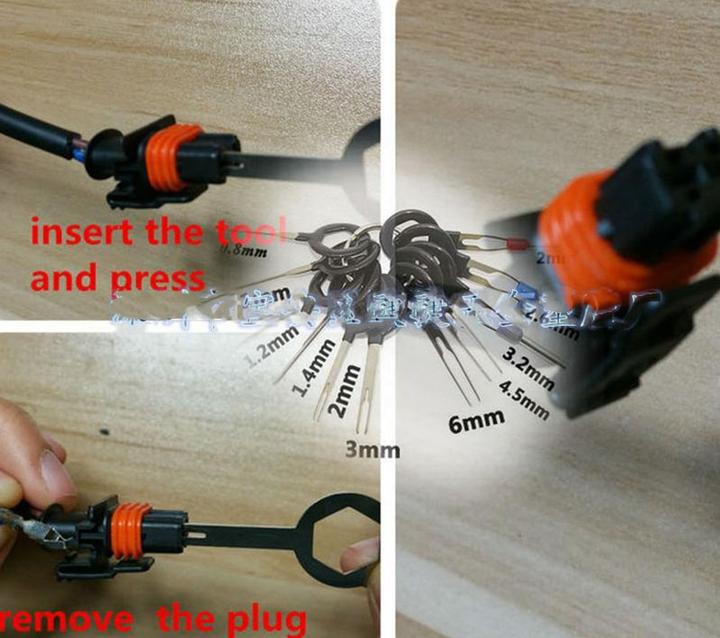 Automotive Terminal Removal Tool for Wiring Harness