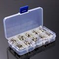 Automotive Glass Fuse Tube, 100 Pieces